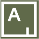 Máscara con logotipo artístico