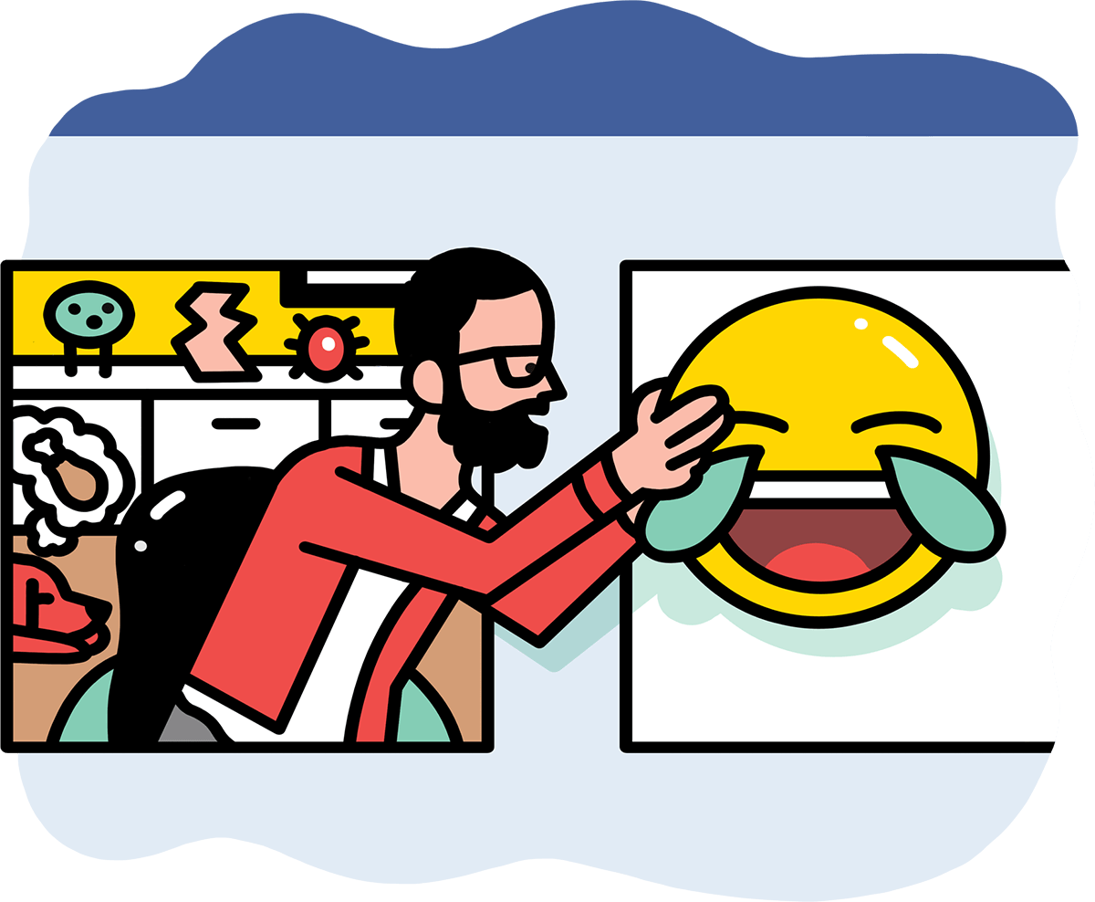 sharing facebook emoji on social media