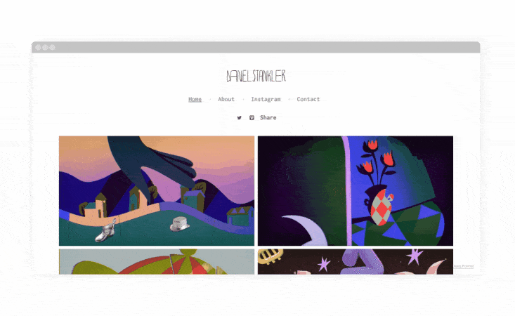 14 of the Best Animated GIF Portfolio Examples in 2023