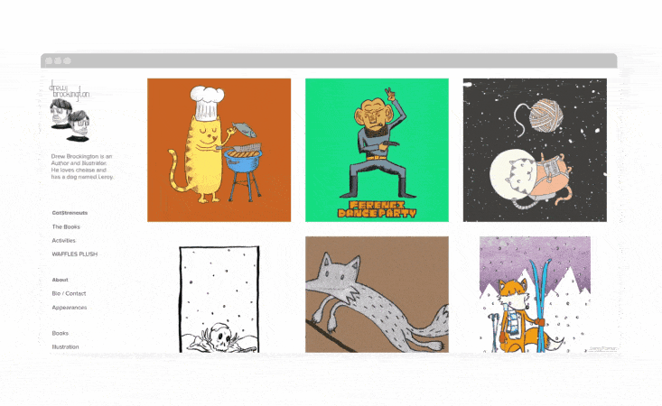 14 of the Best Animated GIF Portfolio Examples in 2023