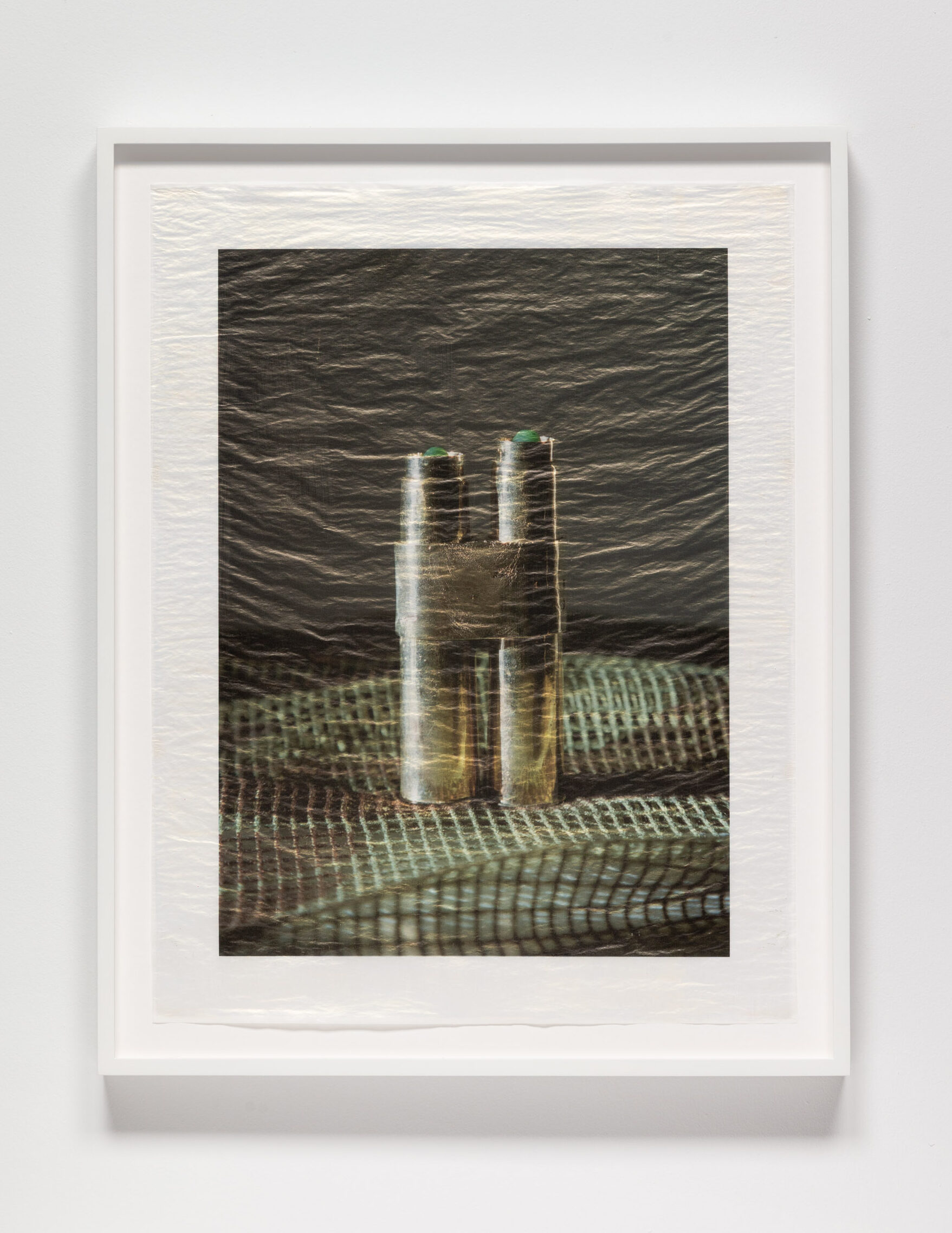 Œuvre de Steven Beckly False Idols, 2025. Tirage pigmentaire d'archives sur glassine enduite. 24 x 19⅛ pouces (encadré). Photo : LF Documentation