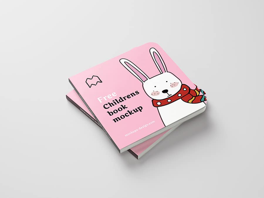 mockup de livro infantil