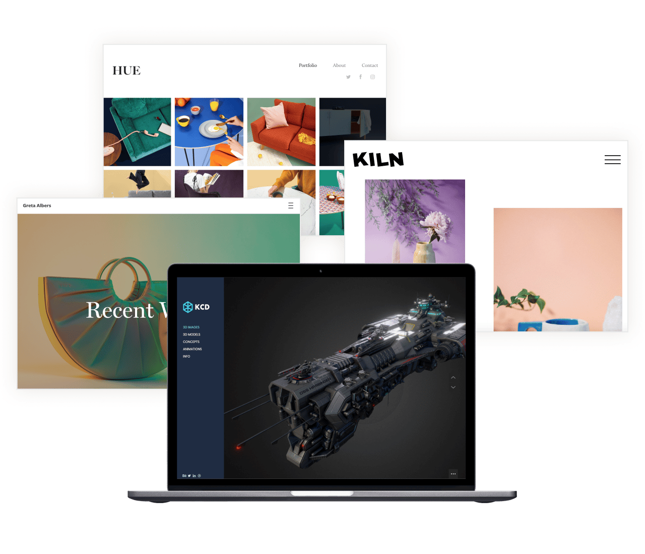 Digital Artist portfolio templates