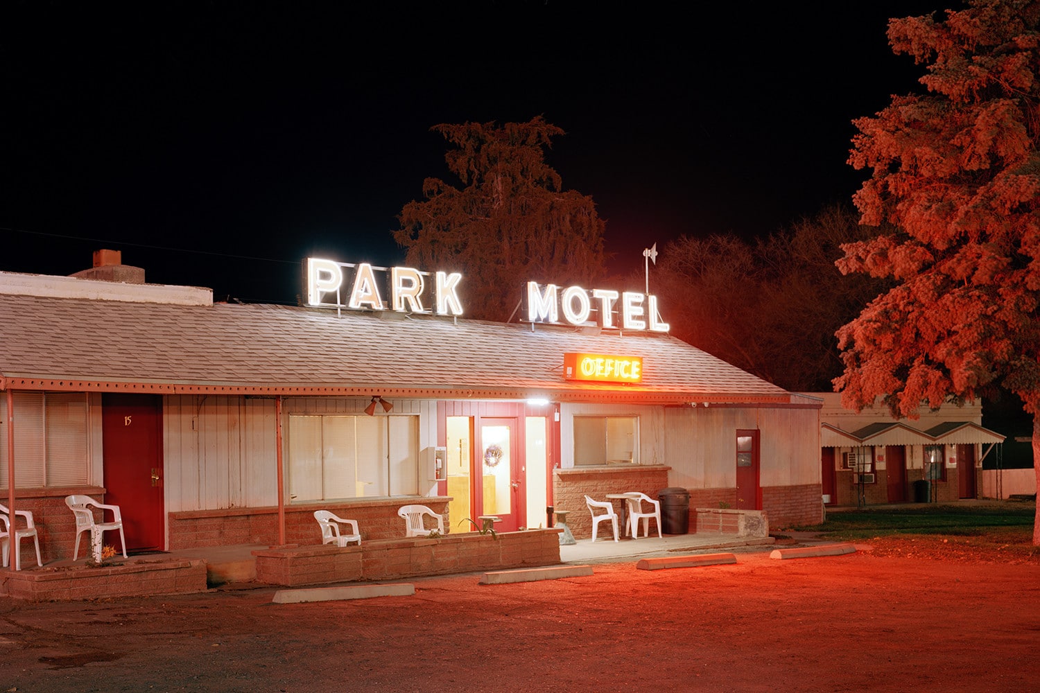 Fotografía nocturna de la Nevada rural de David Egan