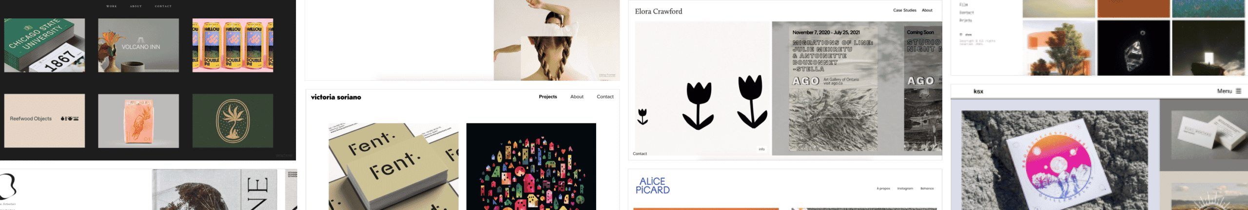 graphic-design Portfolio Collage