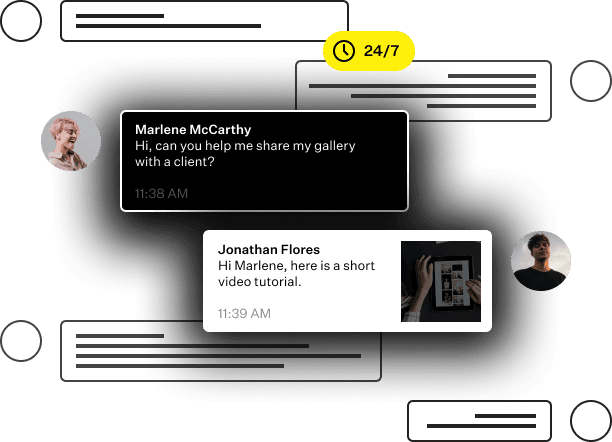 Chat bot conversation thread