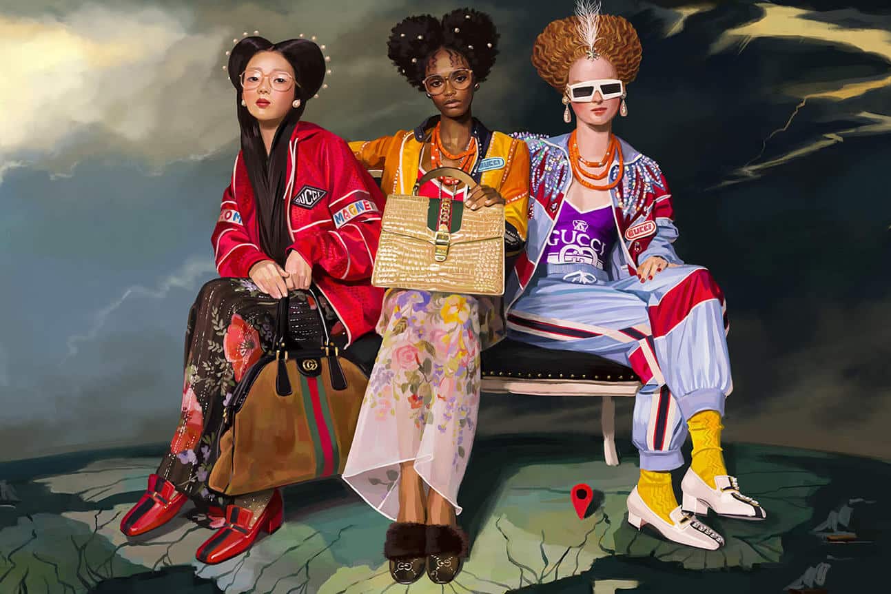 How Ignasi Monreal Created Gucci’s SS18 Utopian Fantasy Campaign