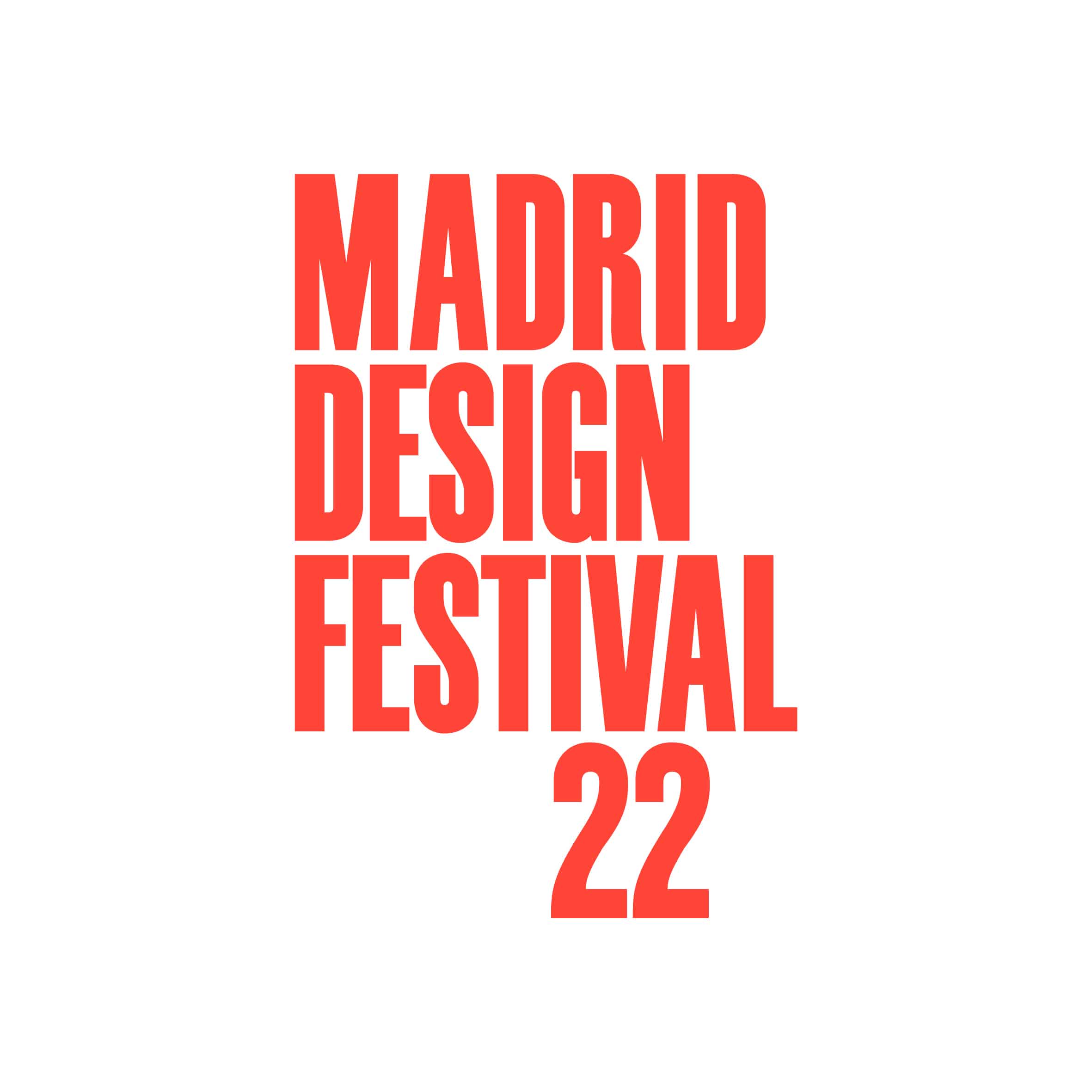 Festival de design de Madrid 2022 - logo