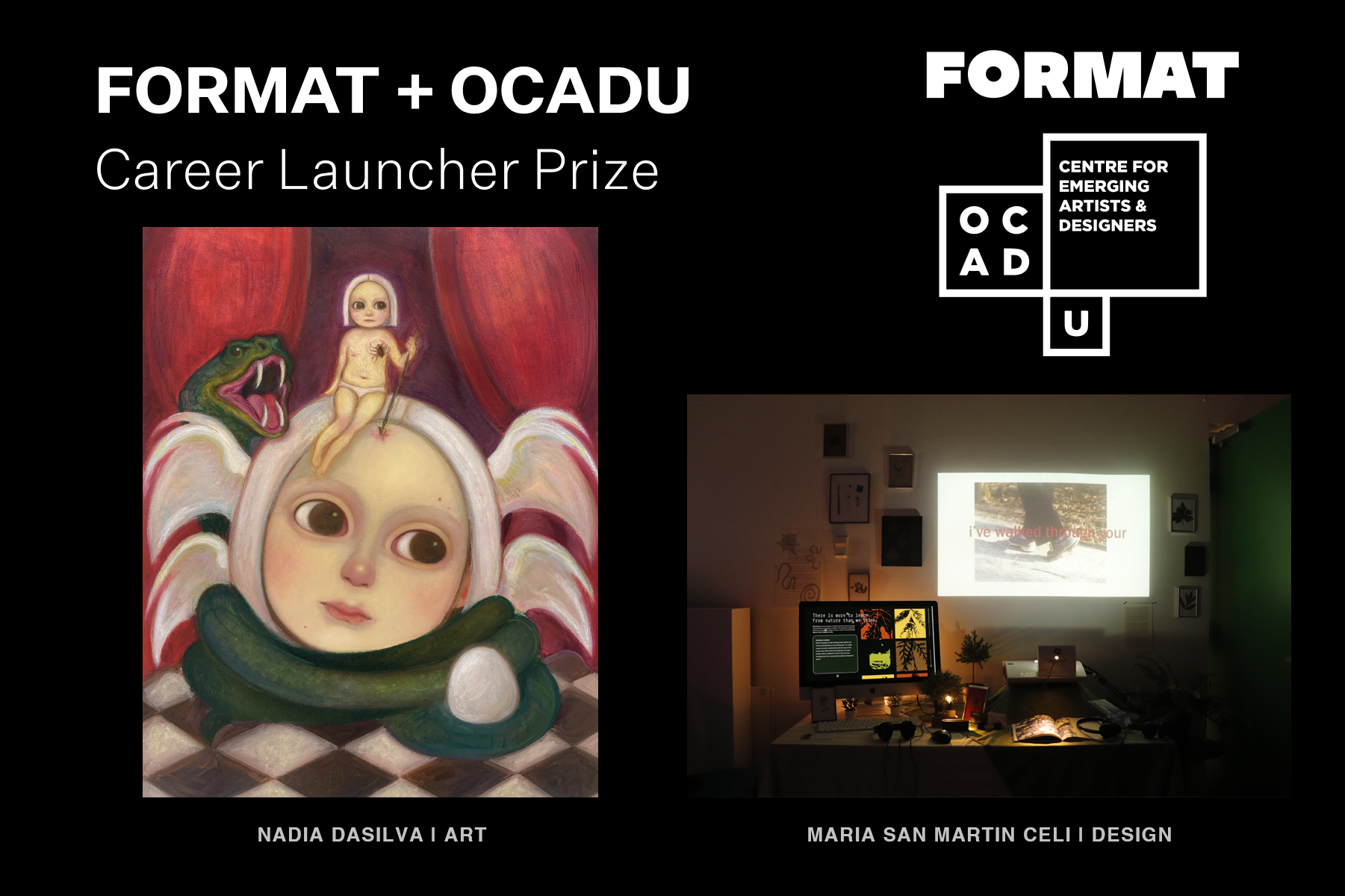 2025 Annonce des lauréats : Prix Format Career Launcher en partenariat avec l'Université OCAD