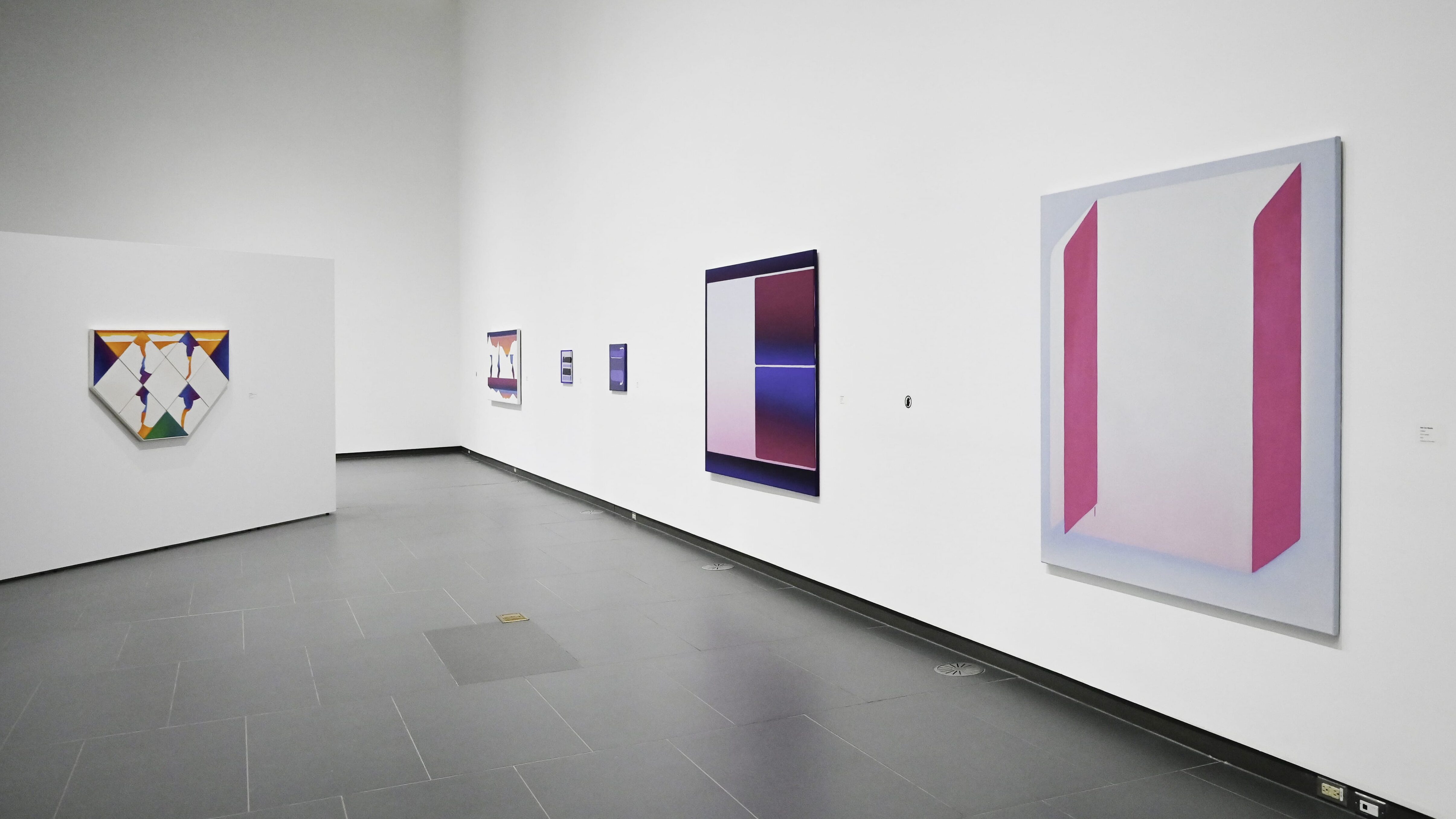 Pintor Nam Duc Nguyen Un Segundo Horizonte en la Galería de Arte de Grand Prairie, Vista de la Instalación