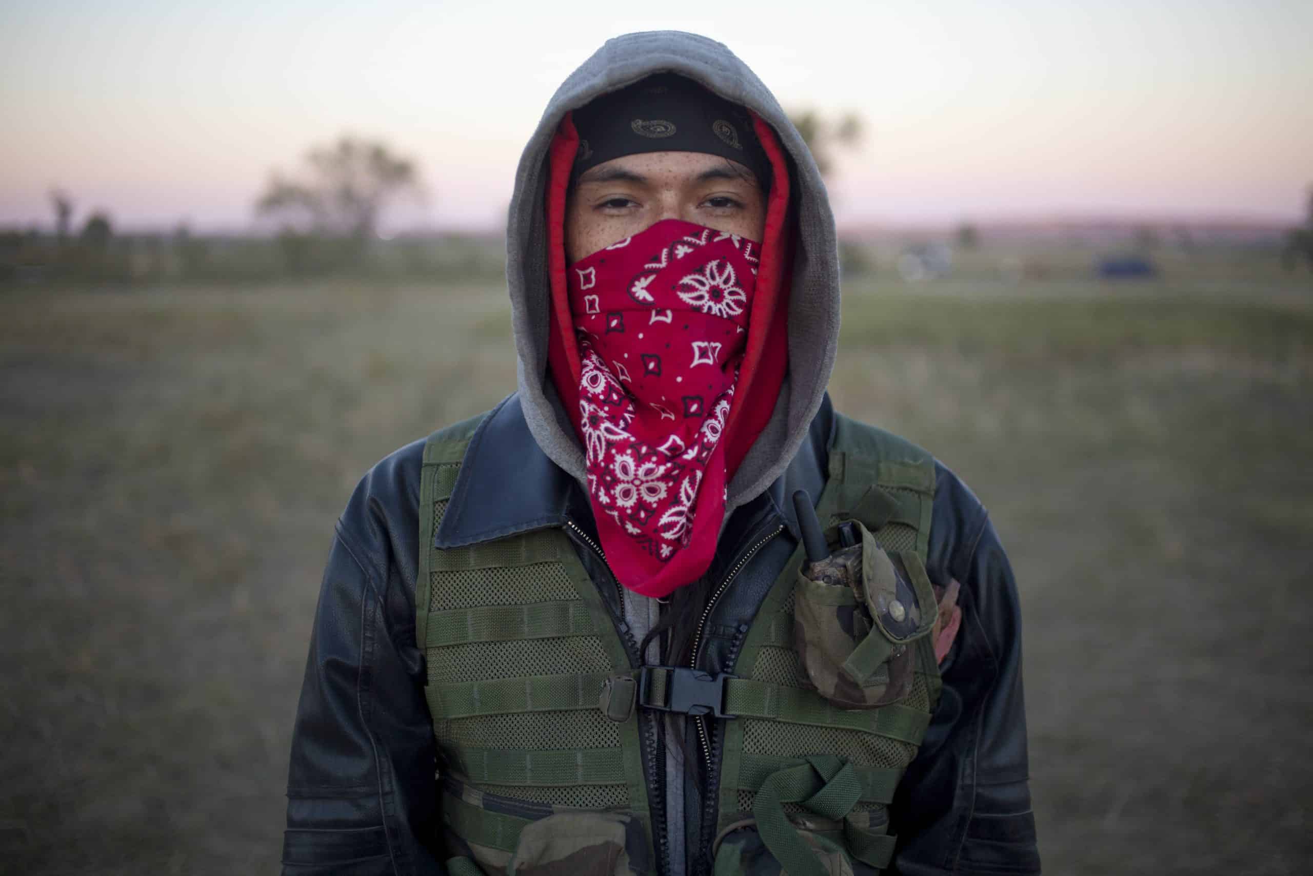 Sophie Borazanian Protesta de Standing Rock__10 1 escalada