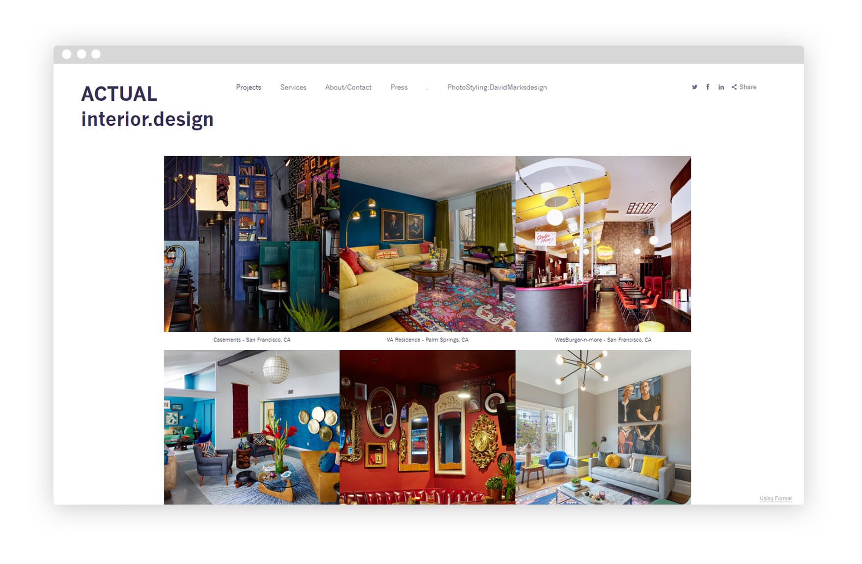 actual interior design portfolio