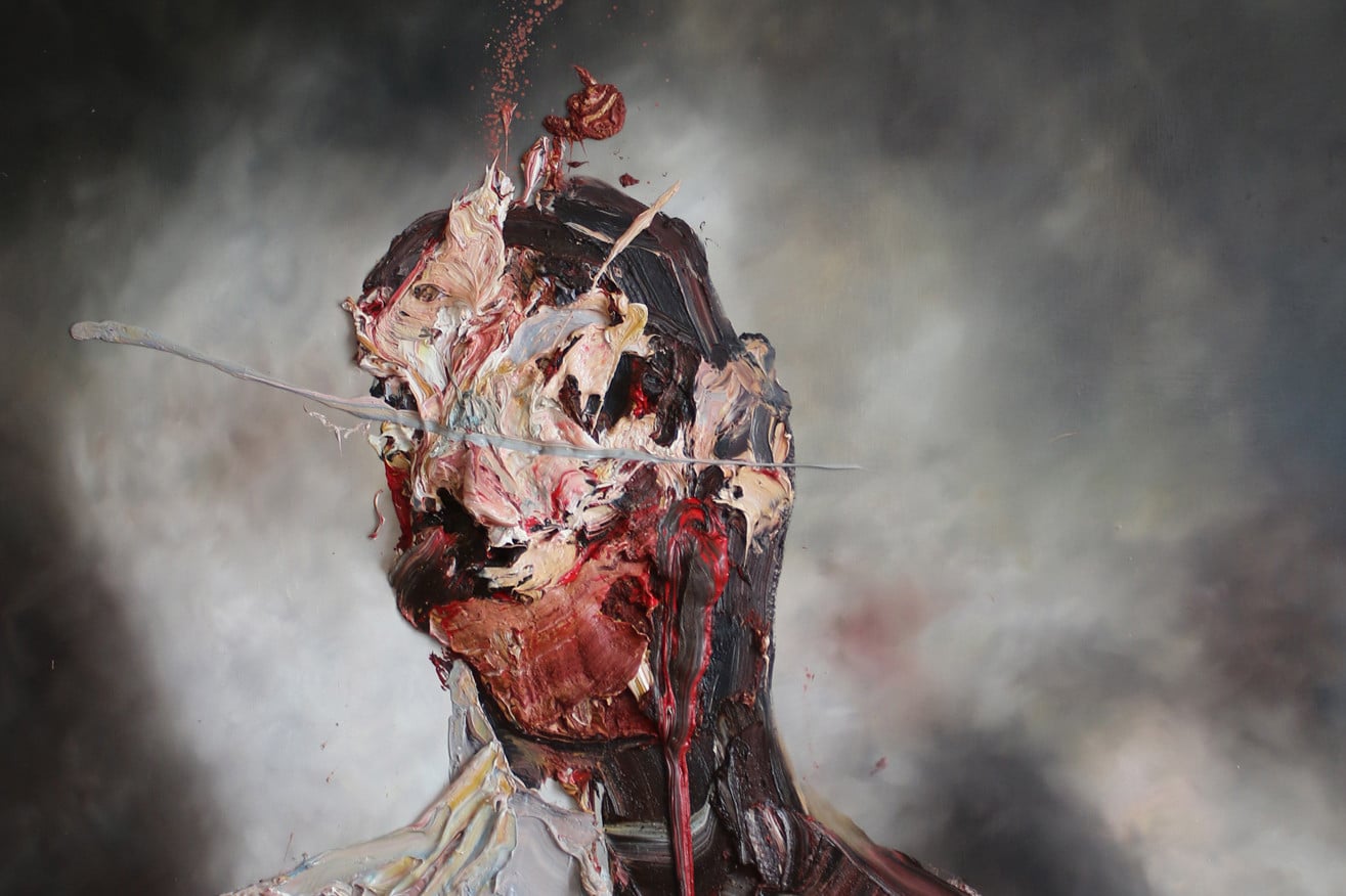 Antony Micallef Paints Raw, Impatient Self Portraits