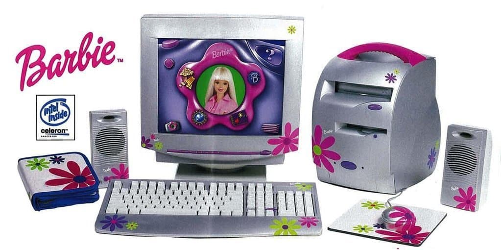 Barbie développeuse de jeux vidéo