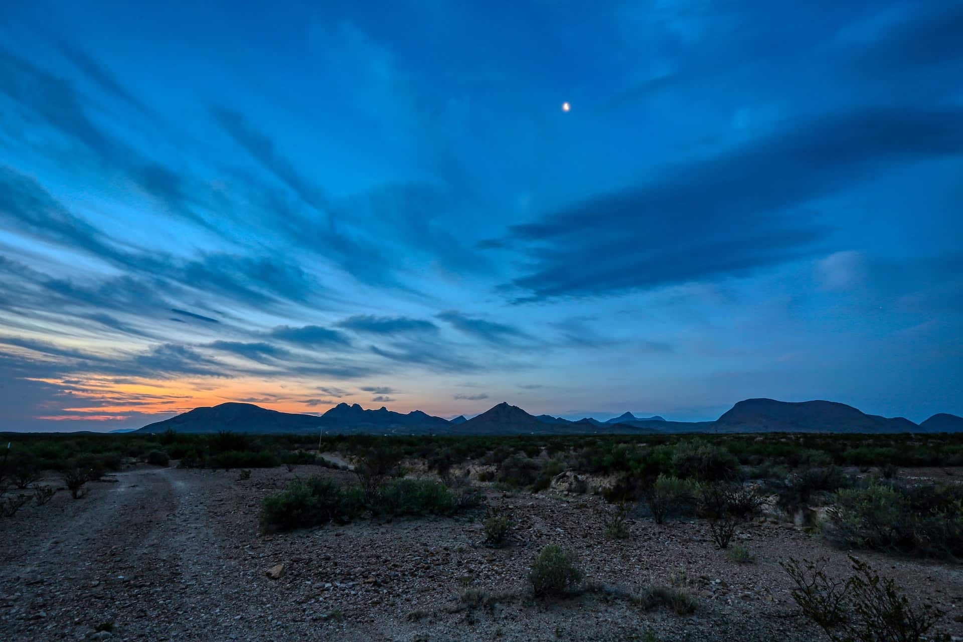 blue hour photography nature