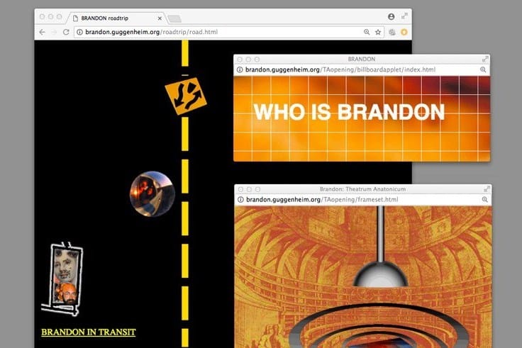 Das Guggenheim restauriert "Brandon", sein erstes webbasiertes Werk