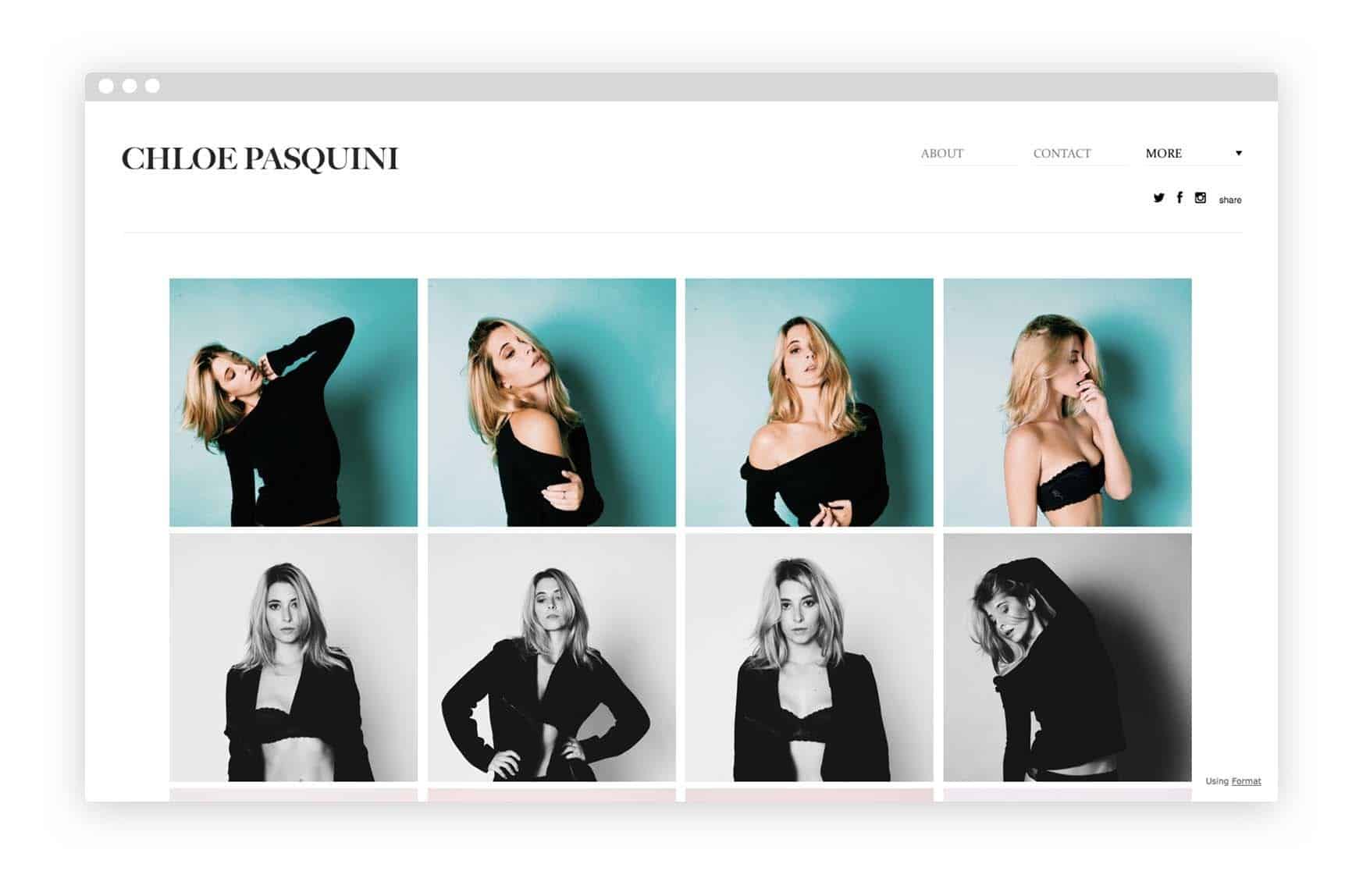 13 Model Portfolios Examples That Slay