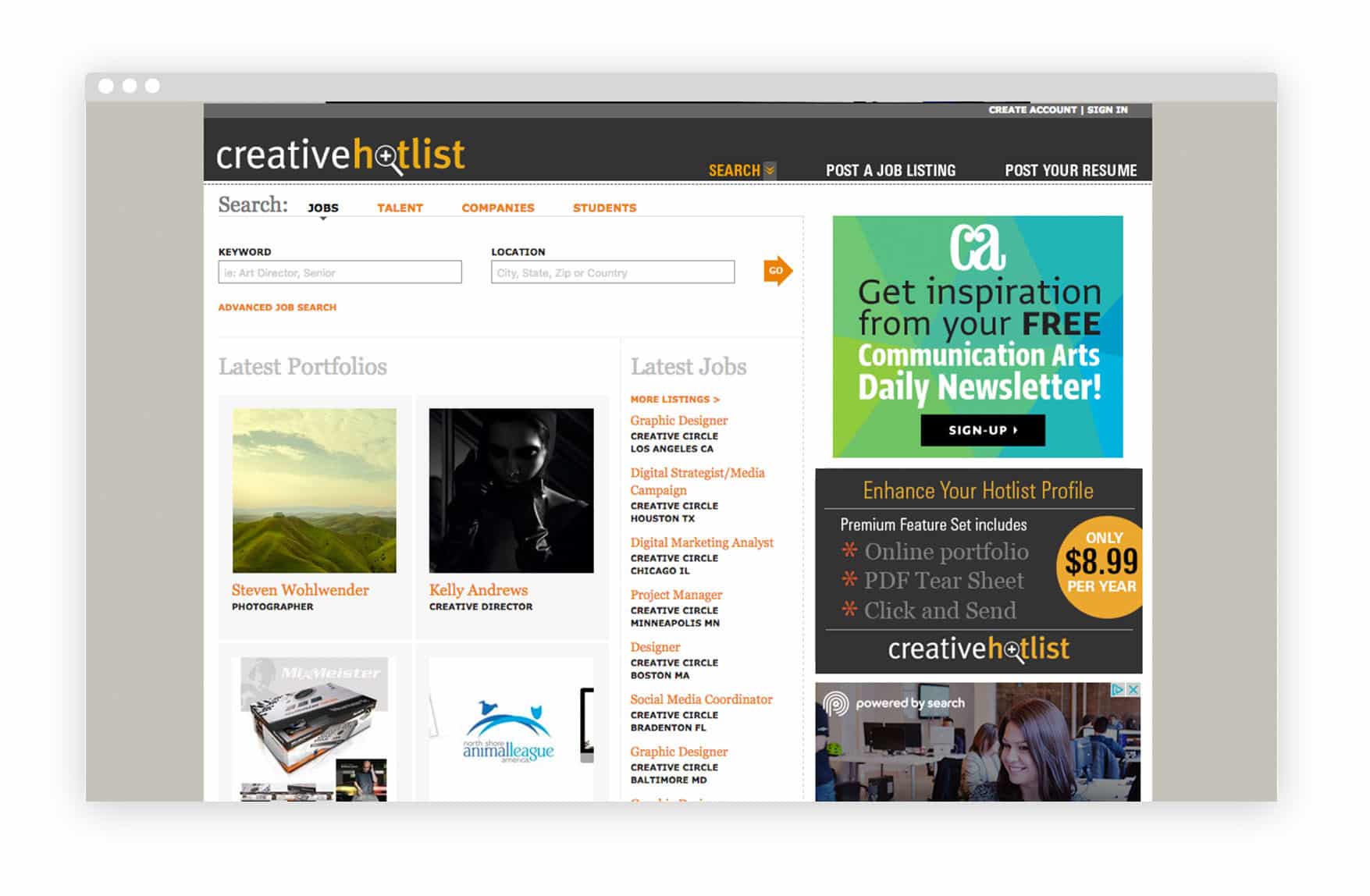 creativehotlist