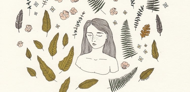 Mali Fischer-Levine explore les relations entre les plantes et les filles