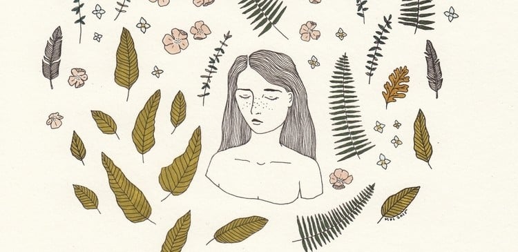 Mali Fischer-Levine explora as relações entre plantas e meninas