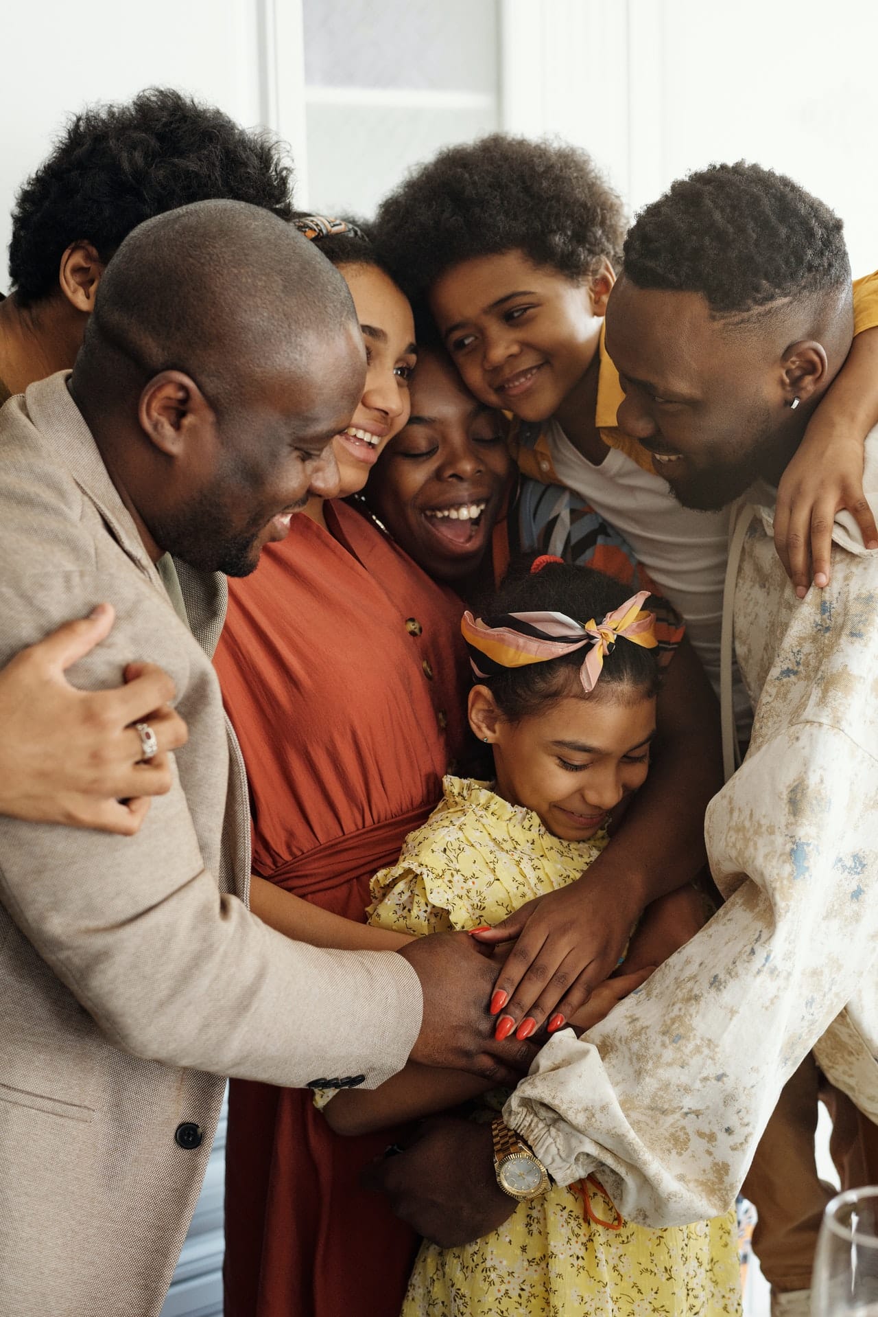 Young Beautiful Family Of 3 Persons Mum, Dad And Little Daughter Posing In  The Studio Stock Photo, Picture and Royalty Free Image. Image 37544513.