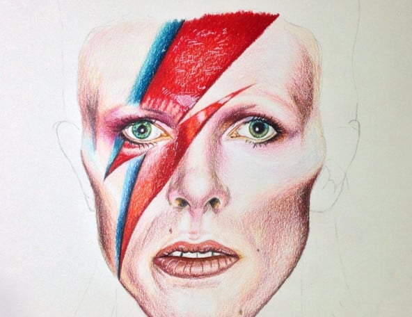 Instagram Remembers David Bowie and Aladdin Sane