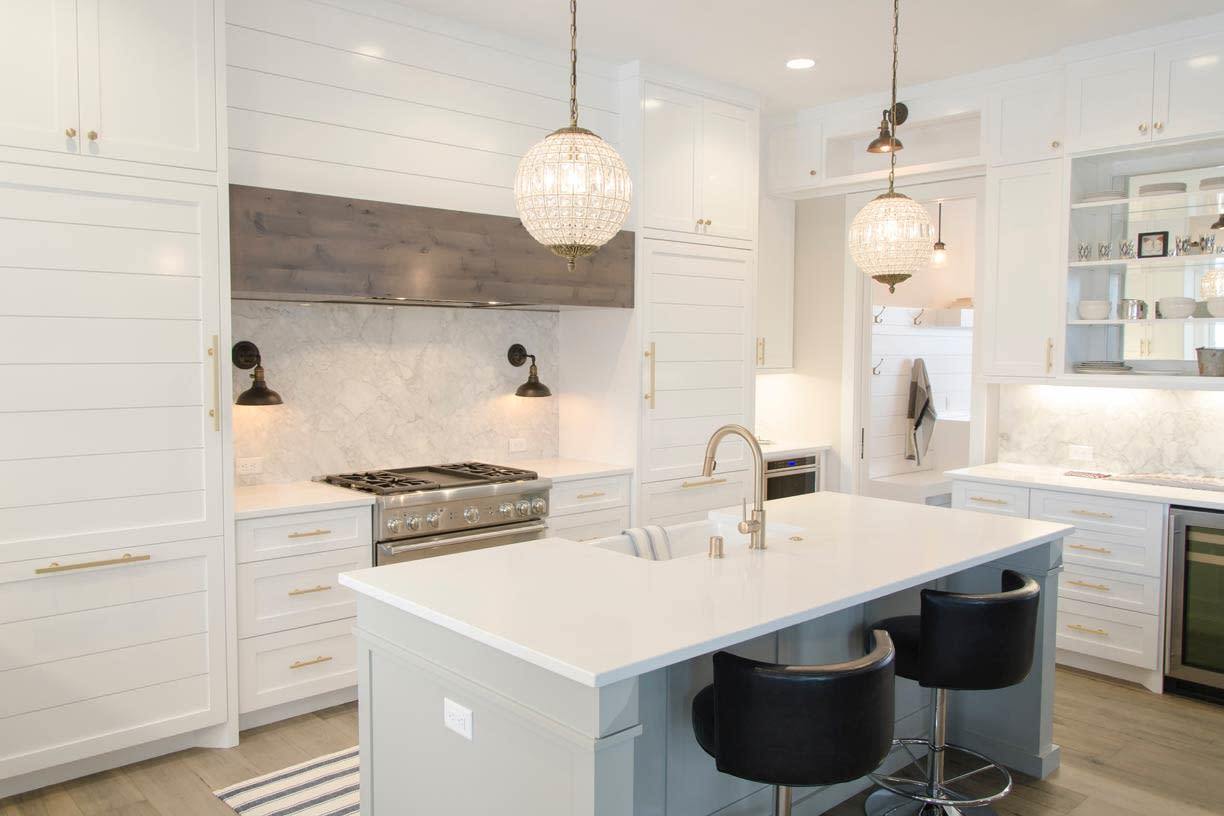 interior shot of a kitchen real estate photography