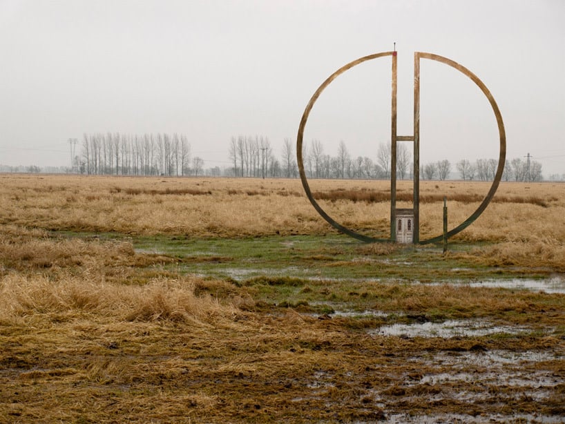 Matthias Jung’s architectural collages bend the mind—and the landscape.