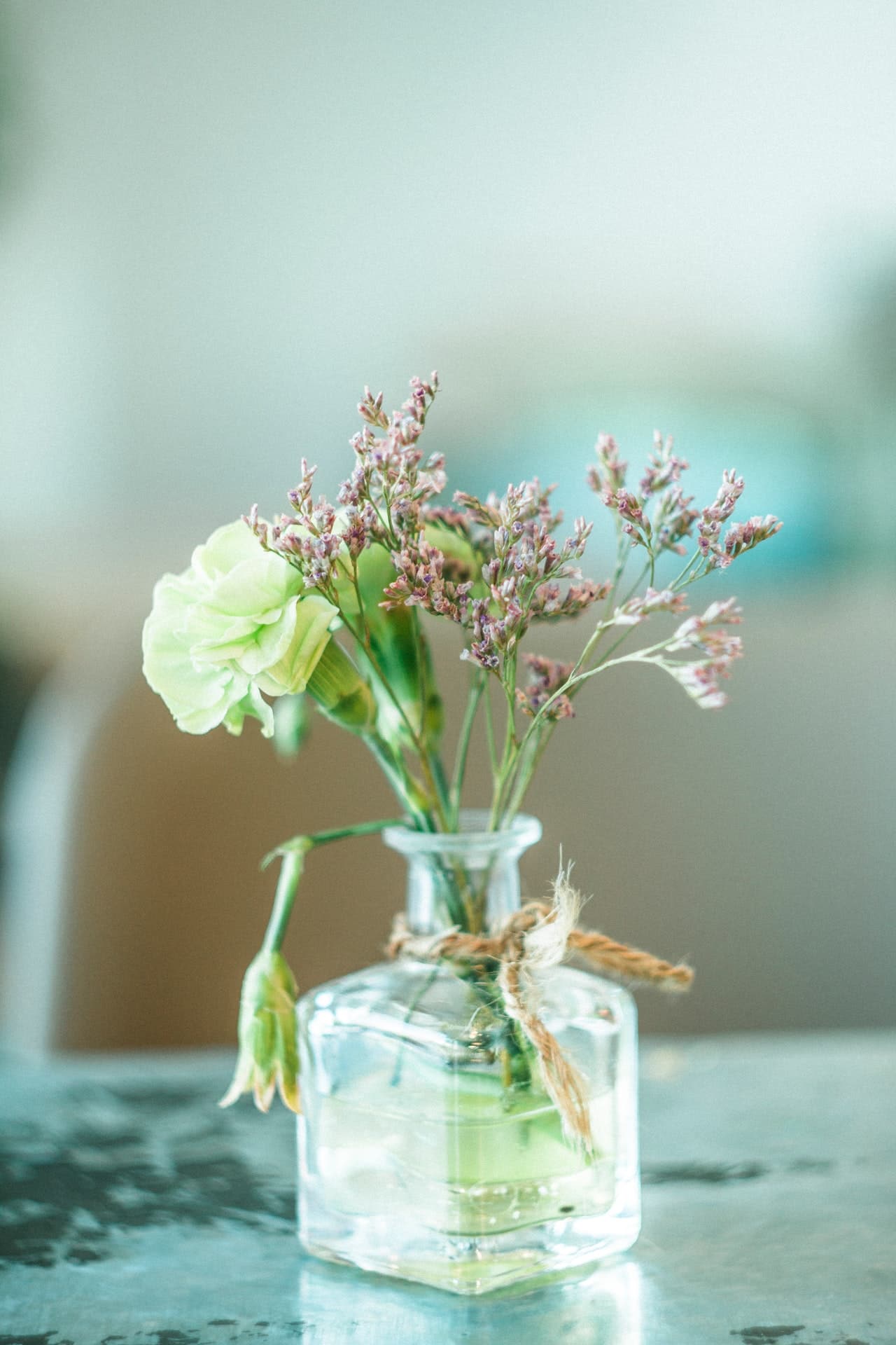 vase with flower