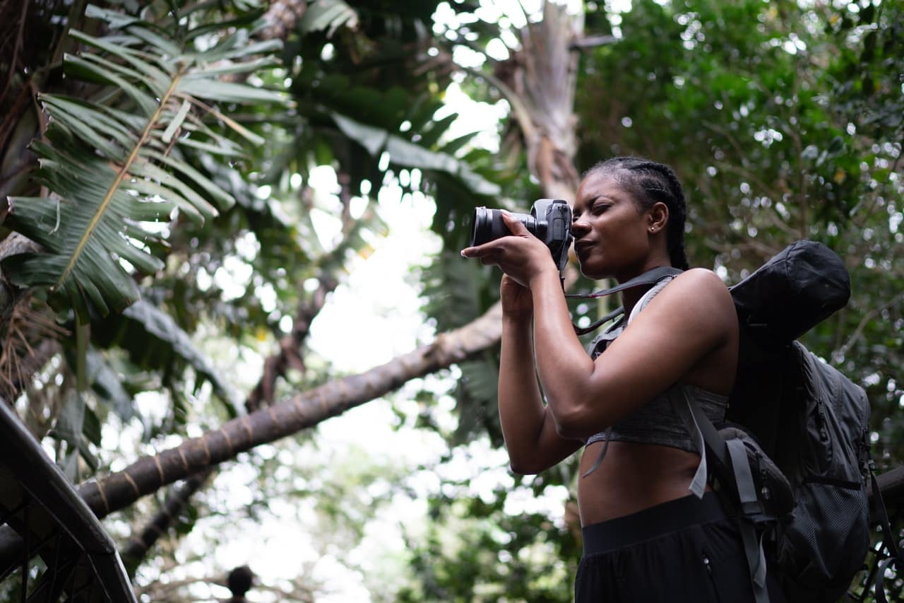 photographer taking photo