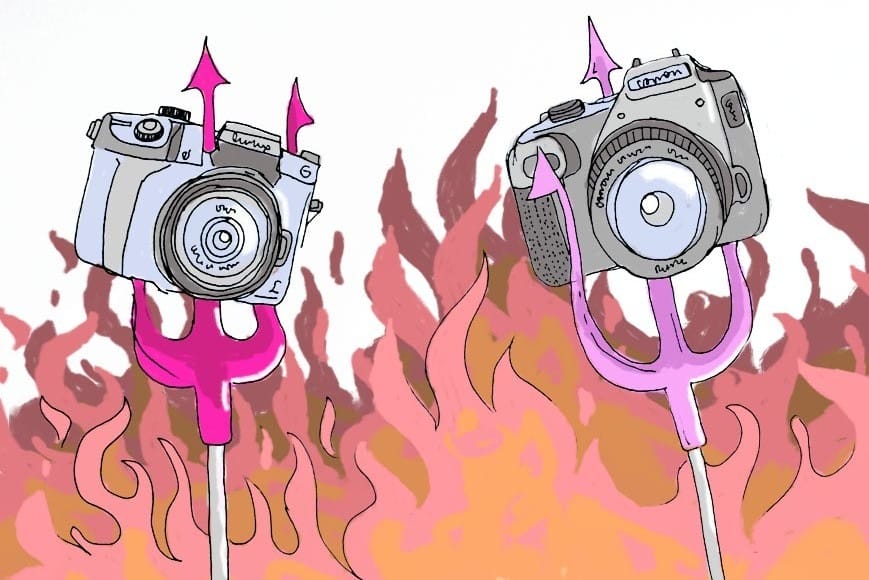What Does Hell Look Like For Photographers? Illustrated by Alejandra Paton