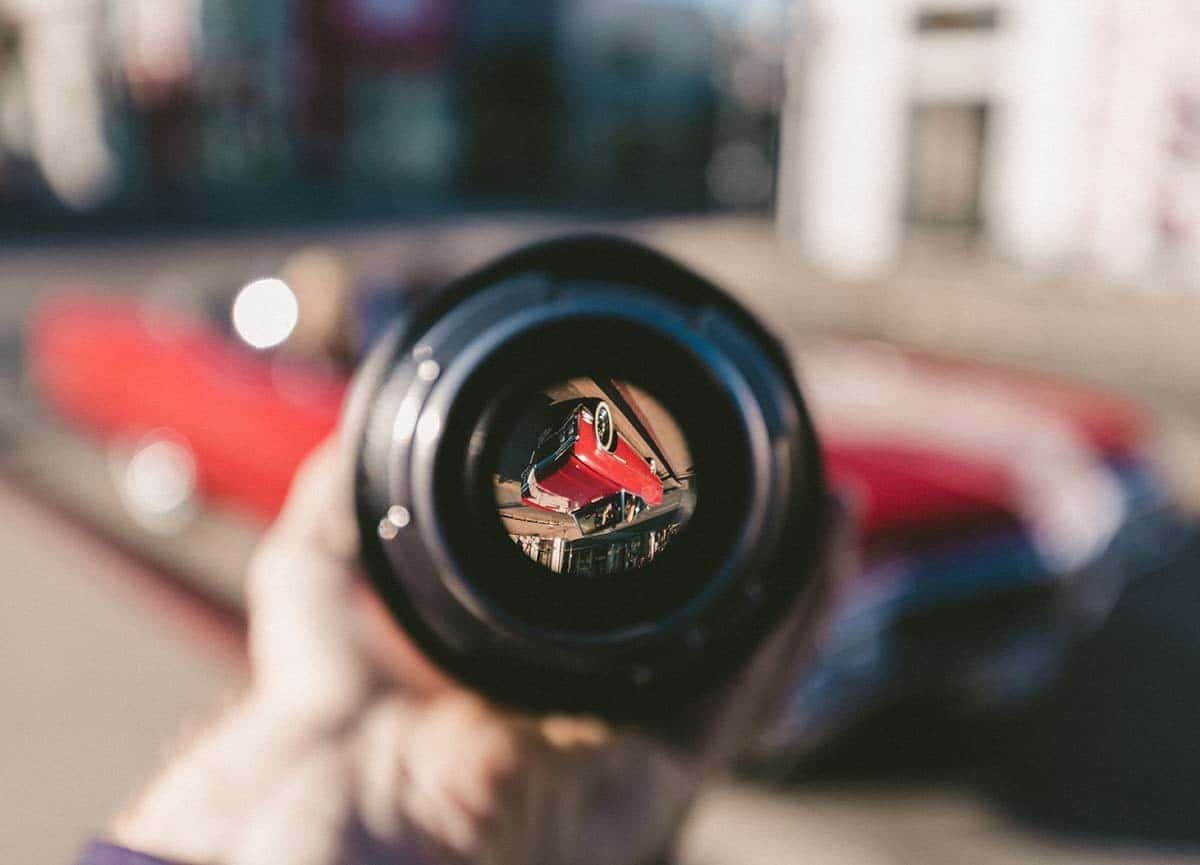 equipo fotográfico-objetivo