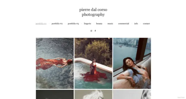Pierre Dal Corso online photography portfolio