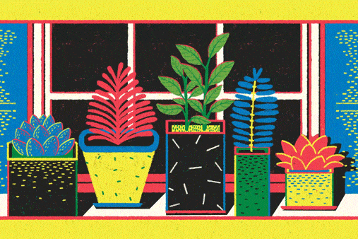 Yukai Du Illustrates Animated GIFs for TED-ED’s “Can Plants Talk to Each Other”