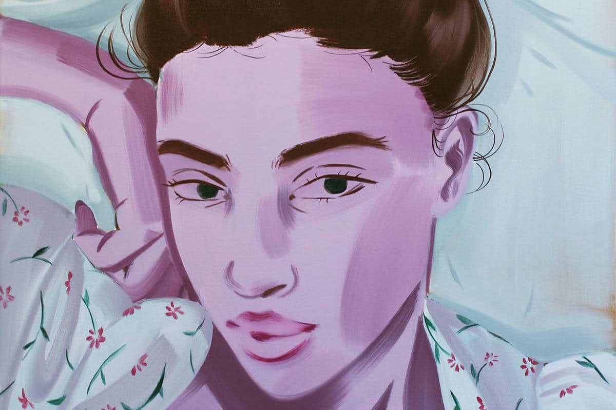 Sarah Letovsky’s Paintings Put the Female Muse in Charge