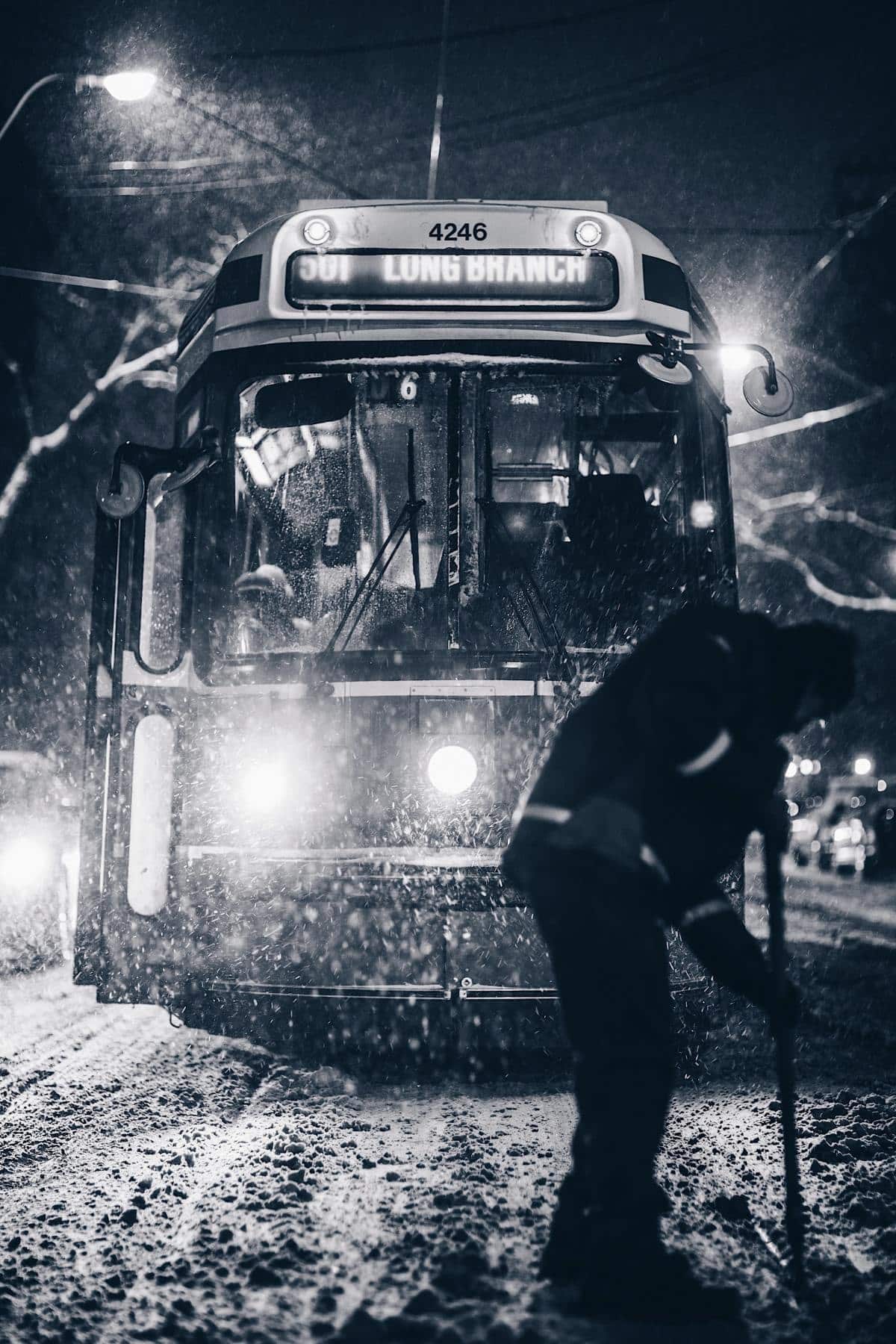 fotografia de rua em preto e branco