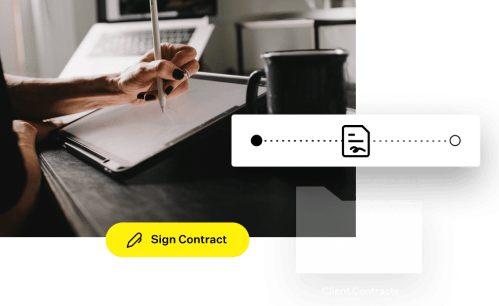 send secure convenient contracts