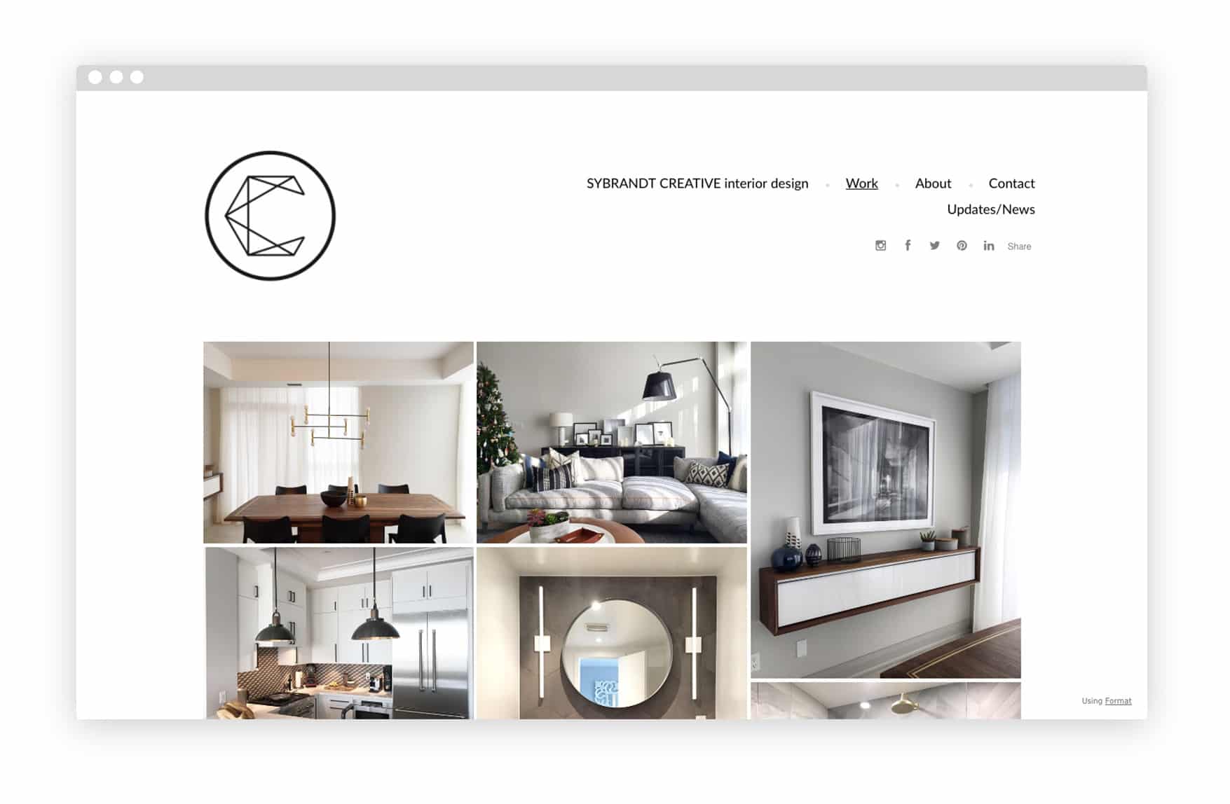 10 Interior Design Portfolio Website