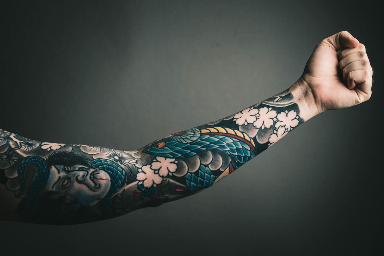 tattoo on arms