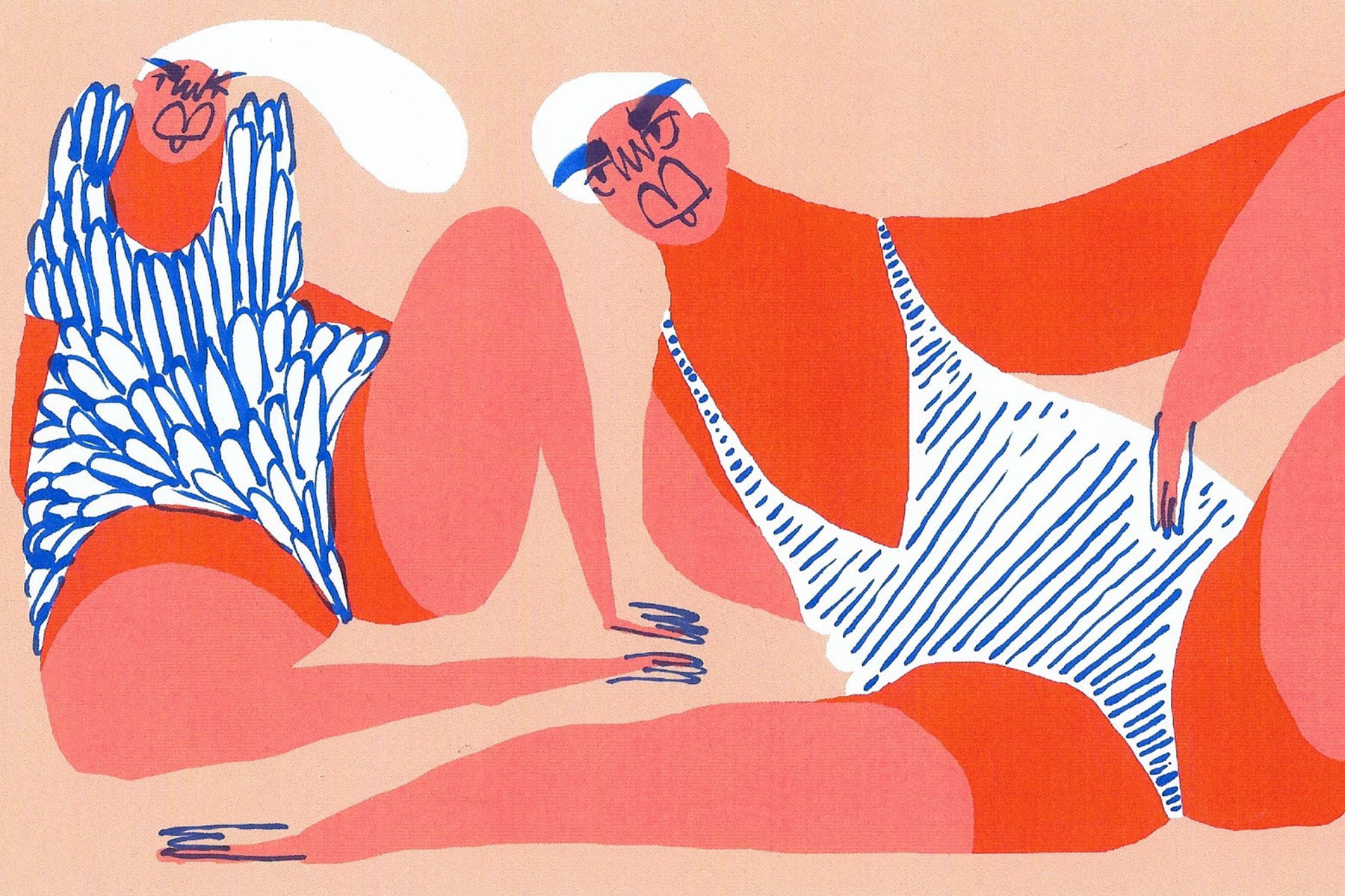 Amber Vittoria Draws Unconventional and Uncensored Bodies