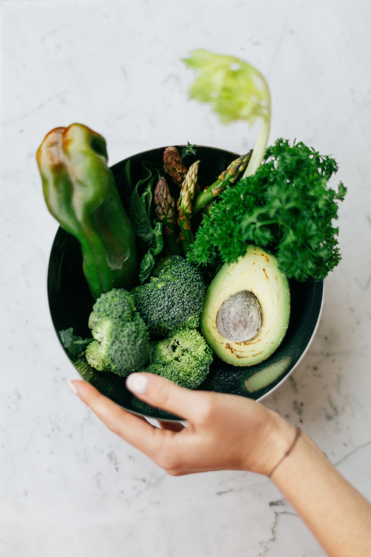 vegetables in a bowl