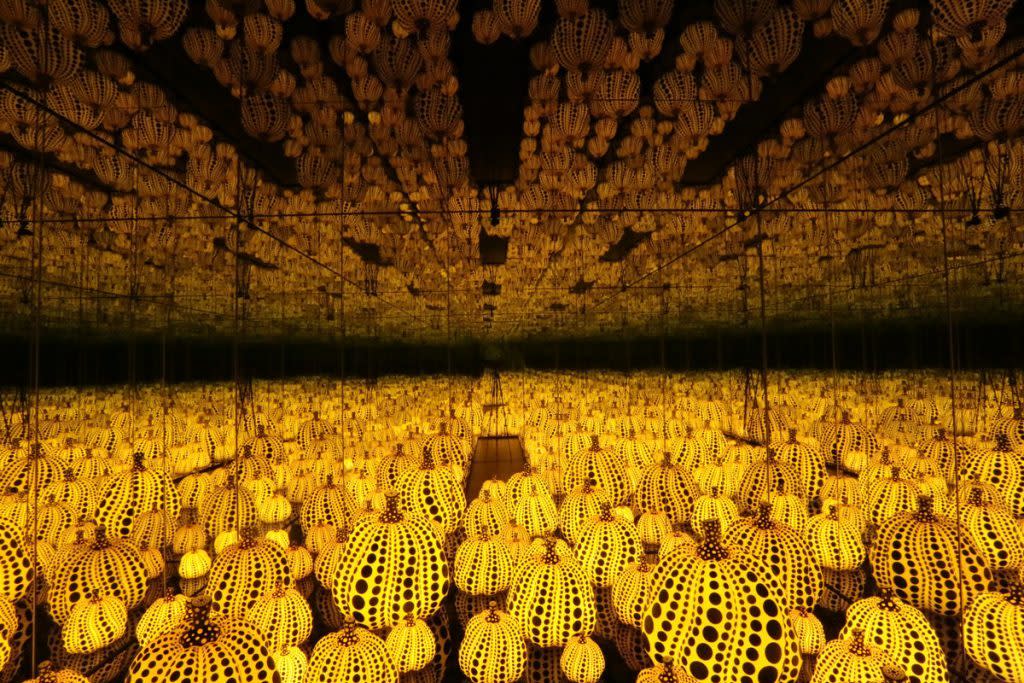 abóboras de yayoi-kusama